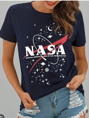 NASA Blue Constellation Tee Shirt